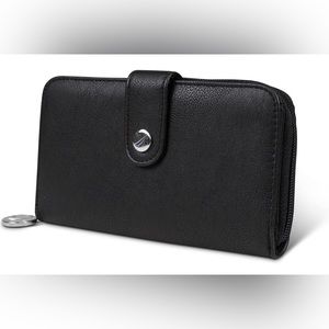 Nautica RFID Black Wallet